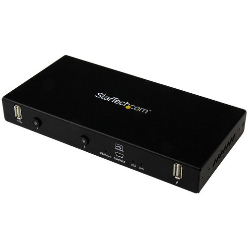 StarTech.com 2-port KVM Console Adapter - Laptop-to-Server - Rackmount Crash Cart Adapter - Instantly turn your laptop into a 2-port KVM console, by connecting this rackmounted crash cart adapter - 2-port KVM Console - Laptop to Server - Rackmount Crash C