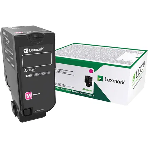 Lexmark Unison Original High Yield Laser Toner Cartridge - Magenta - 1 Each - 12000 Pages