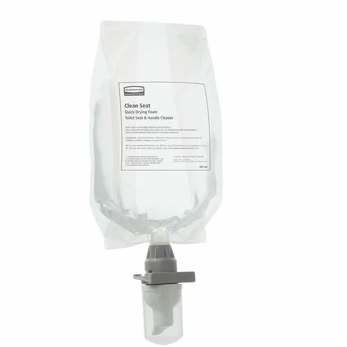 Rubbermaid Commercial TC Clean Seat Foam Dispnsr Refill - For Toilet Seat - 13.5 fl oz (0.4 quart) - Recommended For: Dirt Remover - Quick Drying, Antibacterial - 12 / Carton