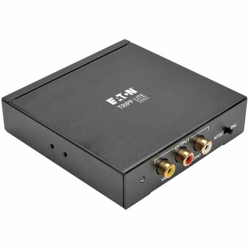 Tripp Lite HDMI to RCA Composite Video w Audio Converter F/3x RCA-F Video - Functions: Signal Conversion - 1920 x 1080 - NTSC, PAL - External"