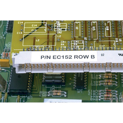 Panduit Polyester Component Labels - 3/4" Width x 1/2" Length - Rectangle - Inkjet, Laser - White - Polyester - 153 / Sheet - 10000 Total Label(s) - 10000 Piece