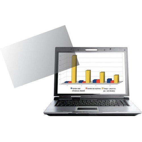 Urban Factory Privacy Screen Filter - For 15.6" Widescreen LCD Notebook - 16:9 - Fingerprint Resistant, Scratch Resistant - Anti-glare