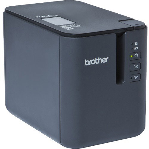 P-touch PT-P950NW Desktop Thermal Transfer Printer - Monochrome - Label Print - USB - Serial - Wireless LAN - 3.15 in/s Mono - 360 x 720 dpi - 1.42" Label Width