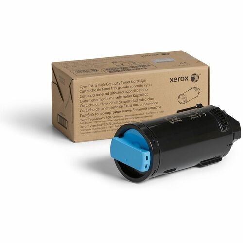 Xerox (106R03866) Toner Cartridge, Cyan Extra High Yield, 9,000 Page Yield, Laser, for VersaLink C500/C505