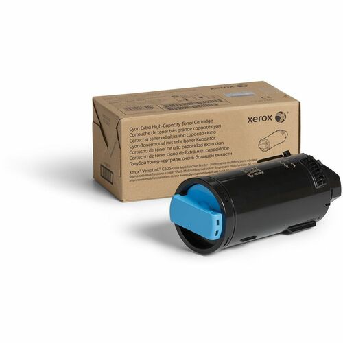 Xerox (106R03928) Toner Cartridge, Cyan, Extra High Yield, 16,800 Pages, VersaLink C605