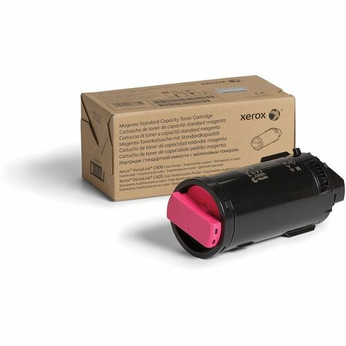 Xerox (106R03897) Toner Cartridge, Magenta, 6,000 Page Yield, Standard Capacity, for VersaLink C600/C605