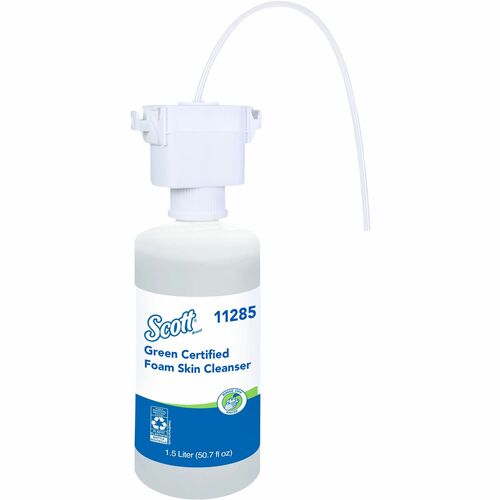 Scott, Foam Skin Cleanser, Essential, 1.59 qt, EcoLogo Certified, NSF E-1, for Slimline/Touchless Counter Dispensers