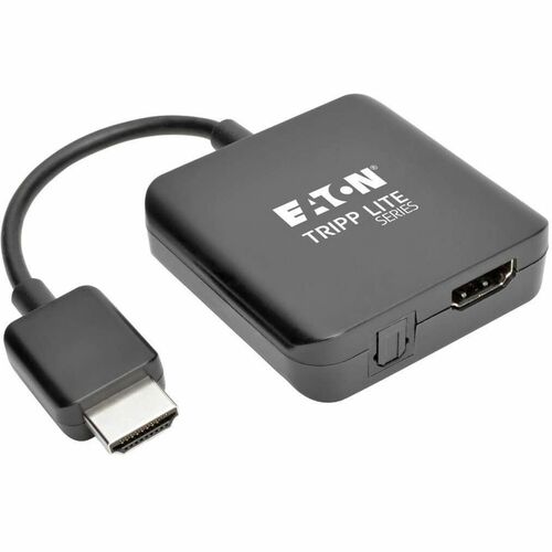 Tripp Lite 4K HDMI Audio De-Embedder/Extractor with TOSLINK and 3.5 mm Stereo Output 5.1 Channel HDCP 4K 30Hz 6-in. (15.24 cm) - Functions: Audio Embedding, Audio Extraction - USB - Audio Line Out - External