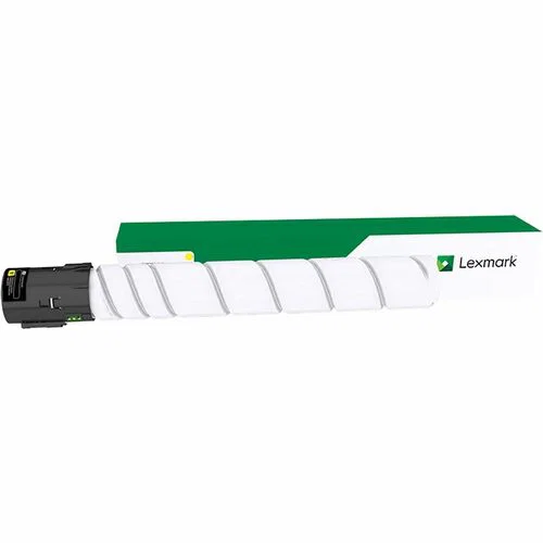Lexmark Original Laser Toner Cartridge - Yellow - 1 Each - Laser - 1 Each