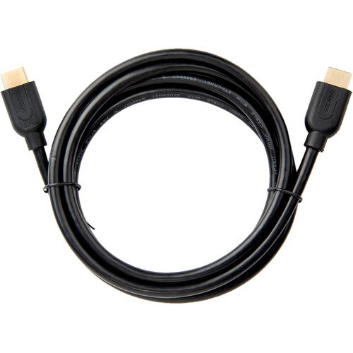 Rocstor Premium 6 ft 4K High Speed HDMI to HDMI M/M Cable - 6 ft HDMI A/V Cable for Audio/Video Device, HDTV, DVD Player, Stereo Receiver, Projector, Gaming Console, Monitor - First End: 1 x 19-pin HDMI 2.0 Digital Audio/Video - Male - Second End: 1 x 19-