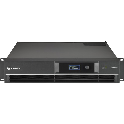 Bosch C1300FDi Amplifier - 1300 W RMS - 2 Channel - Black - 10 Hz to 21 kHz - 550 W