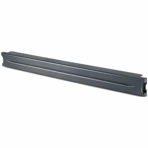 APC 1U 19" Black Modular Toolless Blanking Panel - Black - 1 Pack - 1.7" Height - 19" Width - 0.1" Depth