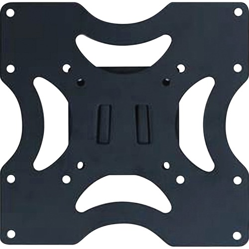 DAC Wall Mount, 23" to 37" TV Support, 80 lb Capacity, VESA 75 x 75/200 x 200, Black, 8.75" x 8.75" x 0.75"