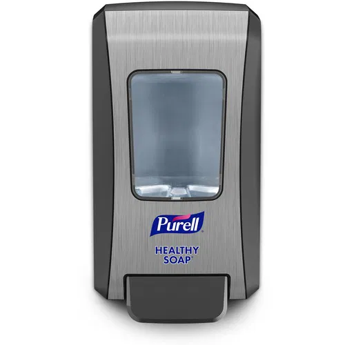 PURELL Foam Soap Dispenser, Wall-Mount, 2000 mL Capacity, Sight Window, Locking Mechanism, ADA-Compliant, Graphite