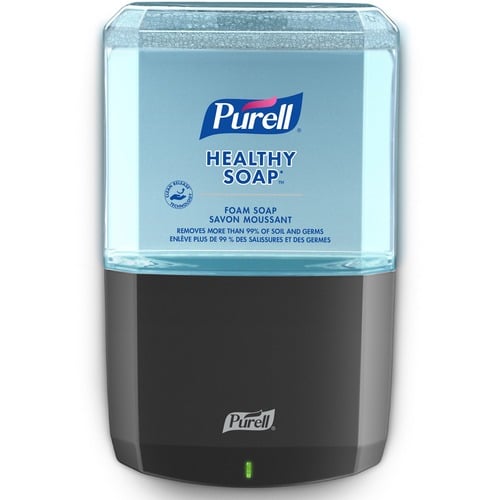 Purell ES8 Liquid Soap Dispenser, Wall-Mount, Touch-Free, Refillable, 1.27 qt, Graphite