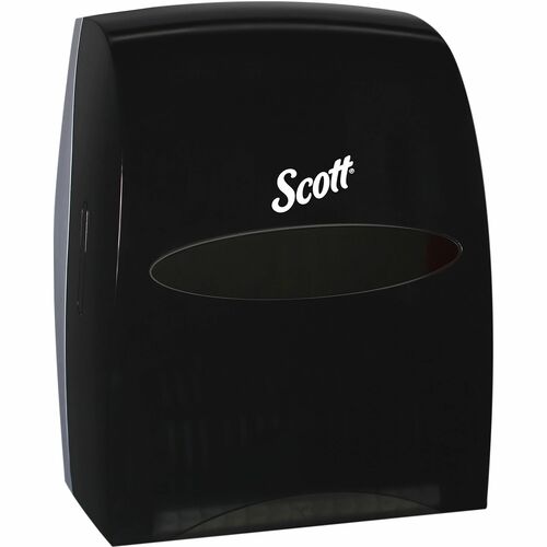 Scott Hand Towel Dispenser, Essential, Touchless, 12.6" x 10.2" x 16.1", Black, for Hard Roll Paper Towels