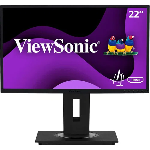 ViewSonic VG2248 22 Inch IPS 1080p Ergonomic Monitor with HDMI DisplayPort USB and 40 Degree Tilt for Home and Office - 22" Monitor - IPS Panel - Full HD 1920 x 1080p - Ergonomic - 16.7 Million Colors - 250 Nit - 7ms - 60Hz - HDMI - VGA - DisplayPort