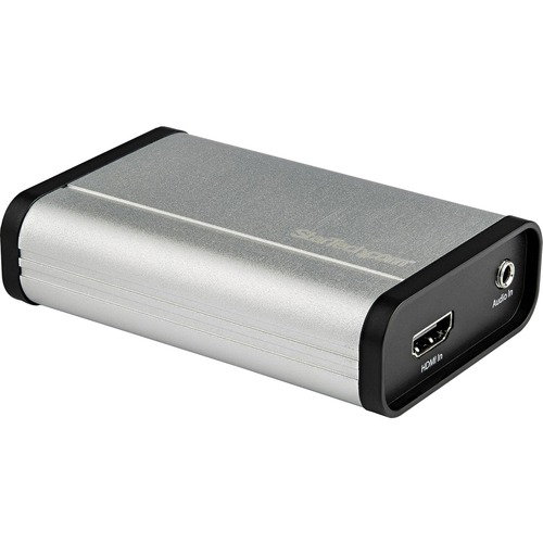 StarTech.com HDMI to USB C Video Capture Device UVC 1080p 60fps - External USB 3.0 HDMI Audio/Video Capture/Live Streaming - HDMI Recorder - HDMI video capture device records to USB-C/TB3/USB-A computer - HD 1080p 60fps/2ch audio/H.264 (MPEG-4) - Auto ins