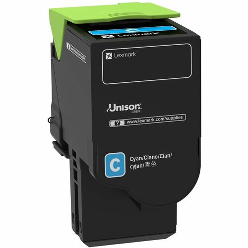 Lexmark Unison Original Ultra High Yield Laser Toner Cartridge - Cyan Pack - 7000 Pages