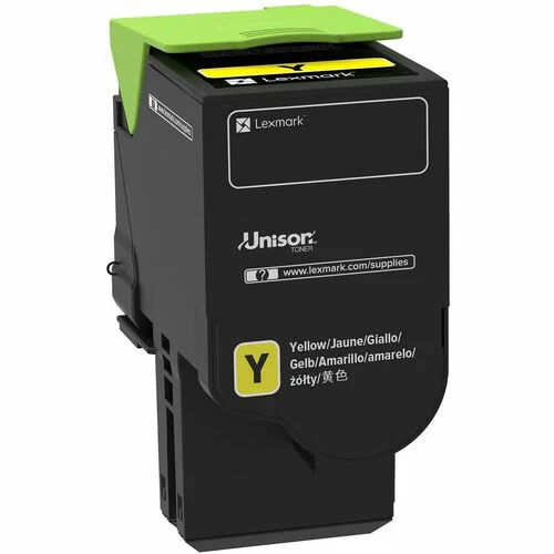 Lexmark Unison Original Ultra High Yield Laser Toner Cartridge - Yellow Pack - 7000 Pages