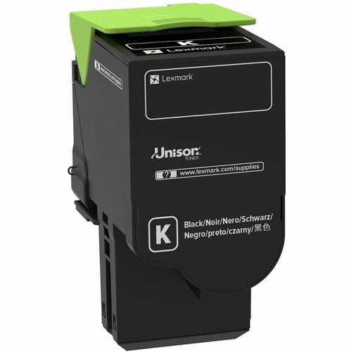 Lexmark Unison Original Ultra High Yield Laser Toner Cartridge - Black Pack - 10500 Pages