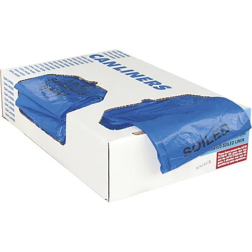 Heritage Can Liner, 30 gal, 30" x 43", 1.3 mil, Color-Coded Blue, Heavy-Duty, 200/CT