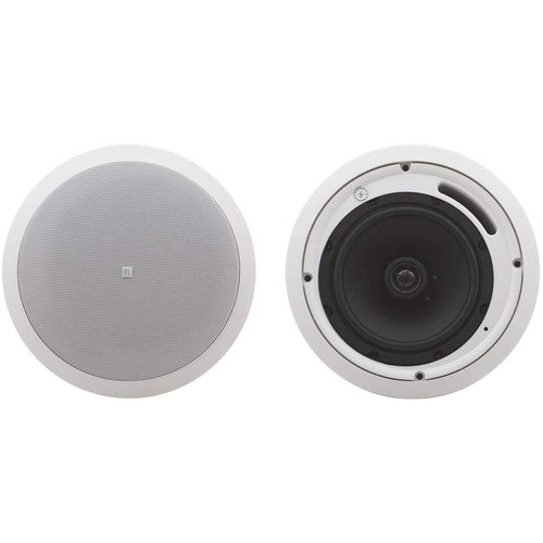 Kramer Galil 2-way Ceiling Mountable Speaker - 64 W RMS - White - 180 W (PMPO) - 8" Polypropylene Woofer - 1" Silk Dome Tweeter - 65 Hz to 20 kHz - 8 Ohm