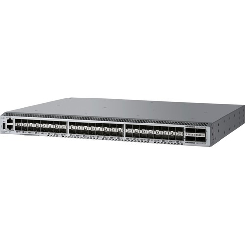 HPE StoreFabric SN6600B 32Gb 48/48 48-port 32Gb Short Wave SFP+ Integrated FC Switch - 32 Gbit/s - 48 Fiber Channel Ports - 48 x Total Expansion Slots - Manageable - Rack-mountable - 1U