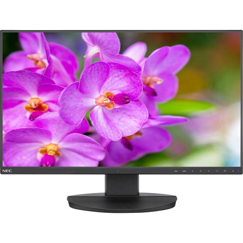 NEC Display MultiSync EA241F-BK 23.8" Full HD WLED LCD Monitor - 16:9 - Black - 1920 x 1080 - 16.7 Million Colors - 250 Nit Typical - 5 ms - DVI - HDMI - VGA - DisplayPort - Mini DisplayPort - USB Hub