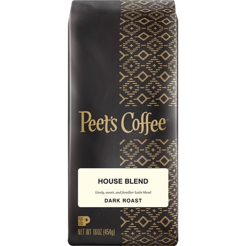 Peet's Coffee™ Whole Bean House Blend Coffee - Dark - 16 oz - Whole Bean - 1 Each