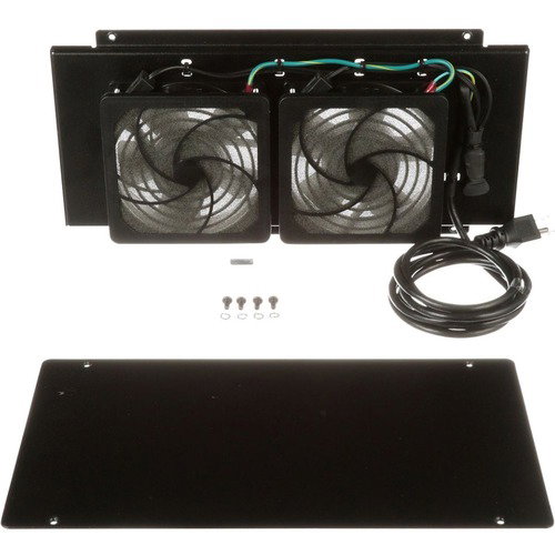 PanZone PZWMCFKHF Fan Tray - 2 Fan - 120 CFMBlack