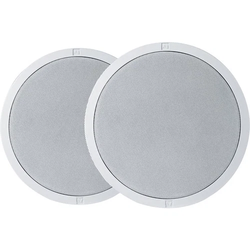 Electro-Voice EVID-C4.2LP 2-way Ceiling Mountable Speaker - 50 W RMS - White - 4" Polypropylene Woofer - 0.75" Titanium Dome Tweeter - 60 Hz to 20 kHz - 8 Ohm