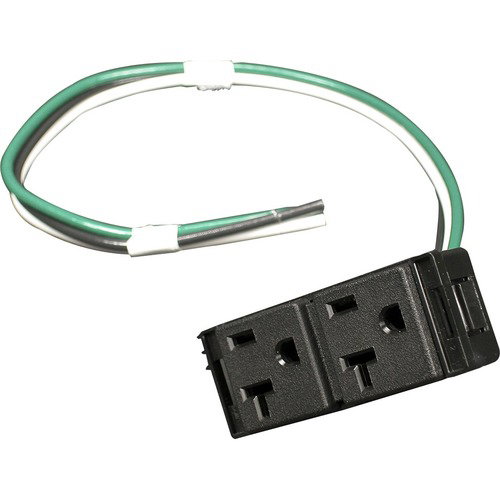 Wiremold RC7 Multi-Service Assembled Poke-Thru Device Replacement Receptacle - 2 - 20 A