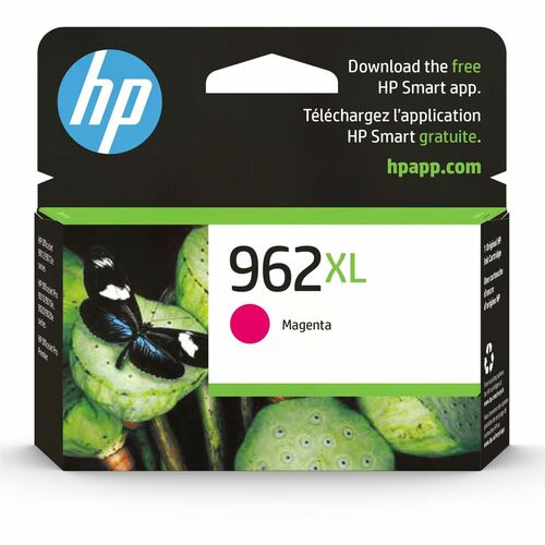 HP 962XL (3JA01AN) Ink Cartridge, Magenta, High Yield 1,600-Page, for OfficeJet Pro 9015/9020/9025