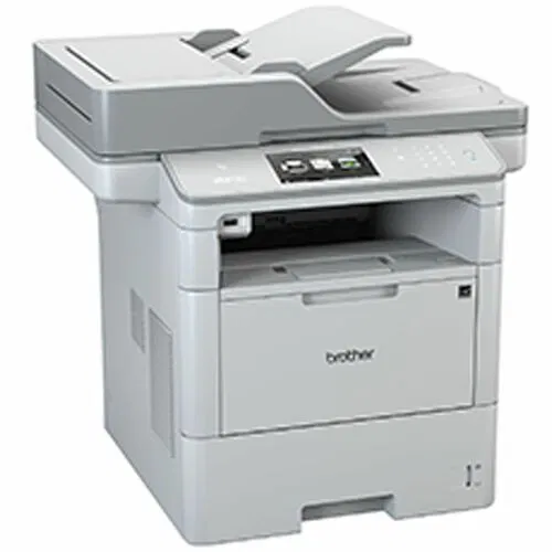 Brother MFC-L6900DWX Laser Multifunction Printer, Monochrome, 52 ppm, 1200 x 1200 dpi, 570-Sheet, Automatic Duplex, Gigabit Ethernet, Wi-Fi, NFC