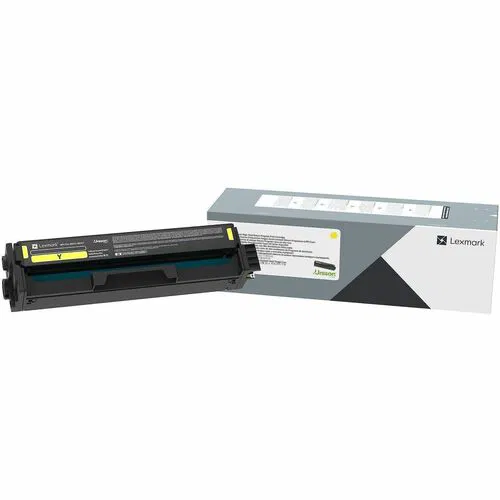 Lexmark Original Laser Toner Cartridge - Yellow Pack - 1500 Pages