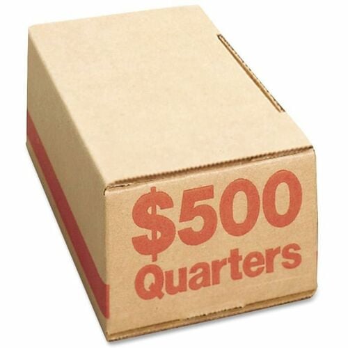 ICONEX SecurIT SecurIT Cash Coin Box - Orange - 50/Pack