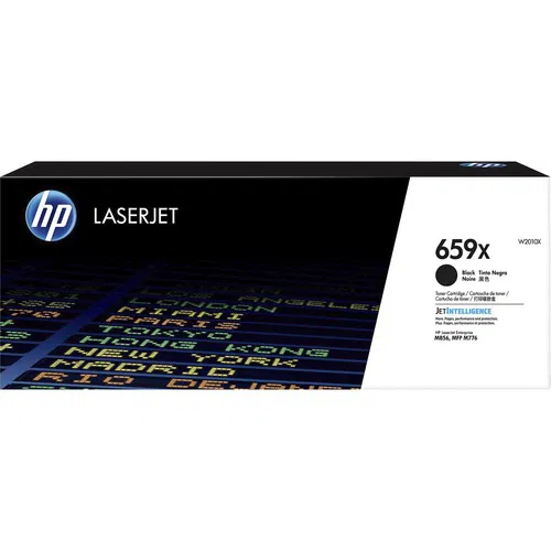 HP 659X, (W2010X) Toner Cartridge, Black, High Yield 34,000 Pages, for Color LaserJet Enterprise M856dn and M776dn