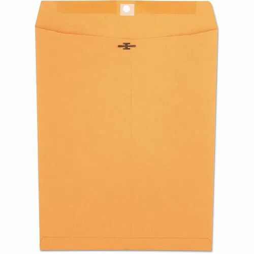 Universal Envelope - Clasp - #97 - 32 lb - Clasp/Gummed Flap - Brown Kraft - Kraft Paper - 100 / Box