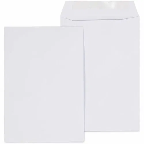 Universal Envelope - Catalog - #1 3/4 - 24 lb - Gummed - White - Paper Stock - 500 / Box