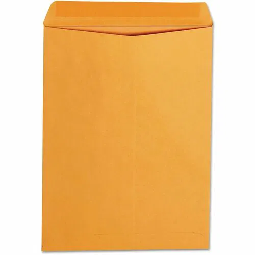 Universal Envelope - Catalog - #10 1/2 - 24 lb - Gummed - Brown Kraft - Kraft Paper - 250 / Box