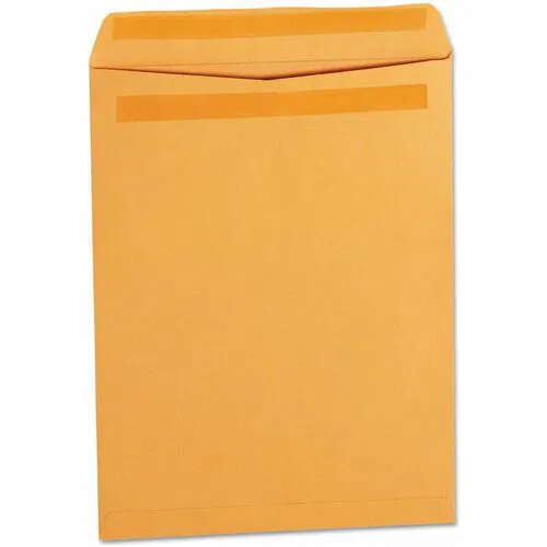 Universal Envelope - Catalog - #12 1/2 - 28 lb - Self Adhesive - Brown Kraft - Kraft Paper - 250 / Box