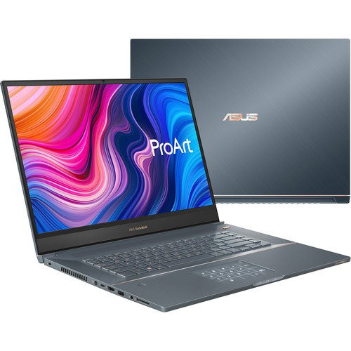 Asus ProArt StudioBook Pro 17 W700 W700G3T-XH77 17" Mobile Workstation - WUXGA - 1920 x 1200 - Intel Core i7 9th Gen i7-9750H Hexa-core (6 Core) 2.60 GHz - 16 GB Total RAM - 1 TB SSD - Turquoise Gray - Windows 10 Pro - NVIDIA Quadro RTX 3000 with 6 GB, In