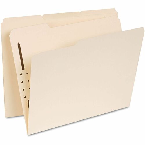 Universal Classification Folder, Letter, 8.5" x 11", 3/4" Expansion, 1 Fastener, 2" Capacity, 1/3 Tab Cut, Top Tabs, Manila, 50/Box