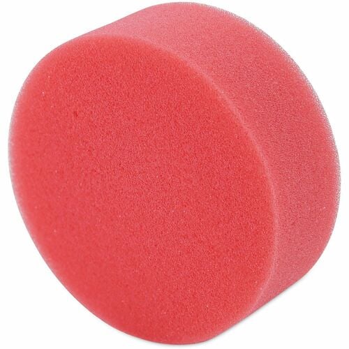 Universal Envelope Moistener, Cup Style, 3" Dia, Clear Plastic/Foam, Shatterproof Sponge