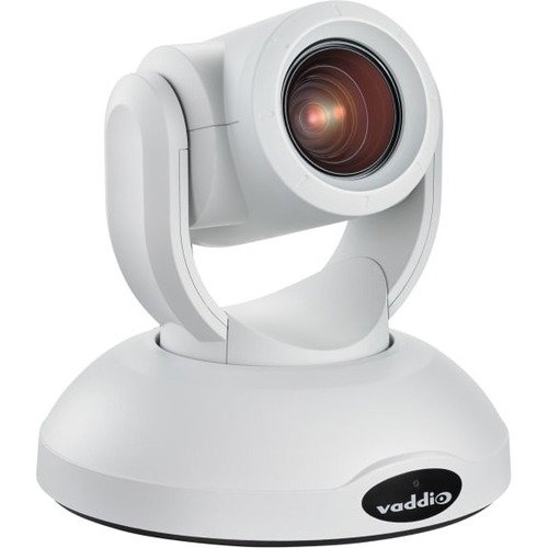 Vaddio RoboSHOT 20 UHD PTZ Camera - TAA Compliant - White - H.264 - 3840 x 2160 - 12x Optical - Exmor R CMOS - HDMI - Wall Mount, Ceiling Mount