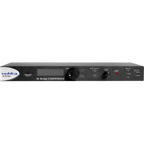 Vaddio AV Bridge CONFERENCE Audio/Video Bridge - Functions: Video Encoding, Audio Encoder, Video Streaming, Audio Streaming, Video Scaling, Video Capturing, Audio Capturing, Audio Compression - USB 2.0 - 1920 x 1080 - Full HD - NTSC/PAL - NTSC, PAL, MPEG-