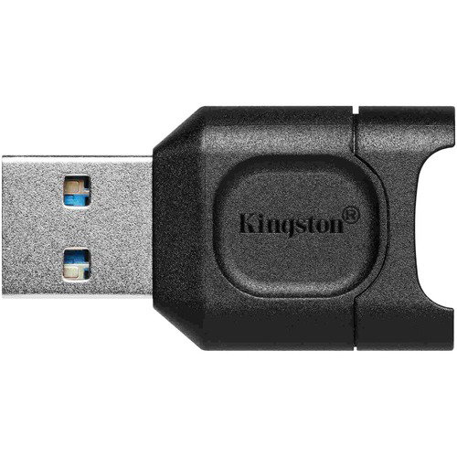 Kingston MobileLite Plus microSD Reader - microSD, microSDXC, microSD (TransFlash), microSDHC - USB 3.2 (Gen 1) Type AExternal - 1 Pack