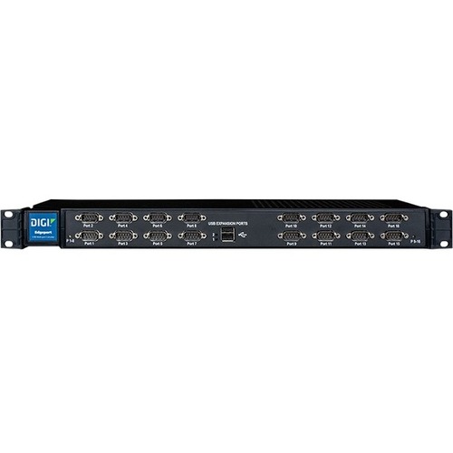 Digi Edgeport/216 Serial Hub - Rack-mountable - USB Type A - Linux, PC - 16 x Number of Serial Ports External