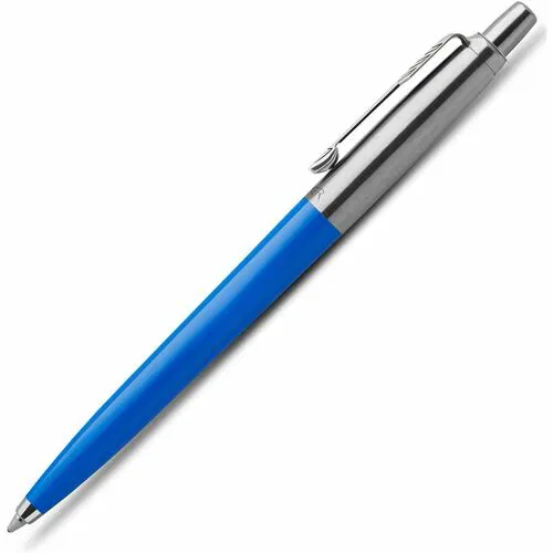 Parker Ballpoint Pen, Jotter Originals, Stainless Steel Body, Medium Point, Blue Ink